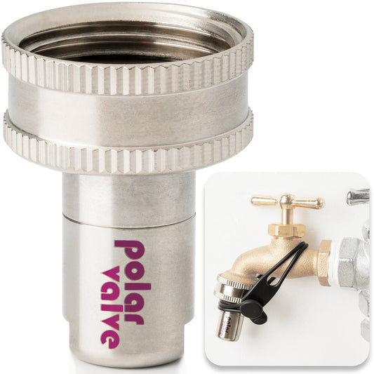 Official Polar Valve PV-C straight-type product photograph.