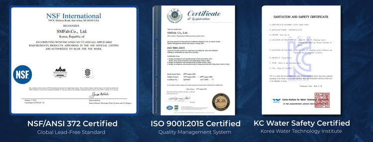 Polar Valve-Certifications-NSF-ISO-US-Paten